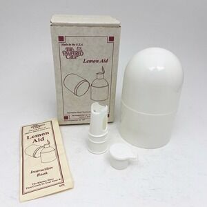 Pampered Chef Lemon Aid‎ Reamer Juicer Spigot Pourer Keeper Storage 2301